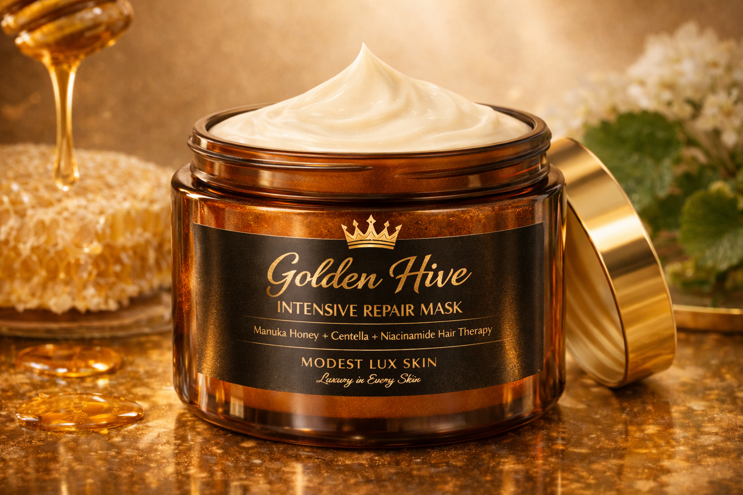 Mascarilla en Crema de Tratamiento Intensivo Golden Hive